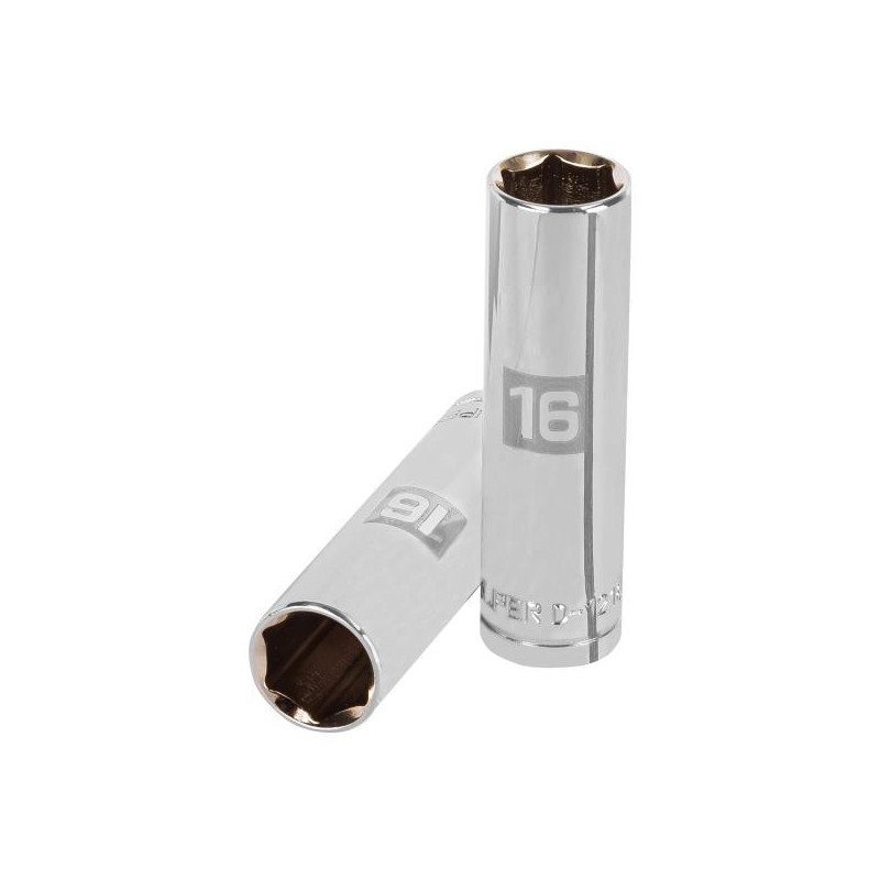  Dados 16mm E1/2 Tubulares Hexagonales CrVanadio, Truper 13356 7.033898 Dados 16mm E1/2 Tubulares Hexagonales CrVanadio, Truper 