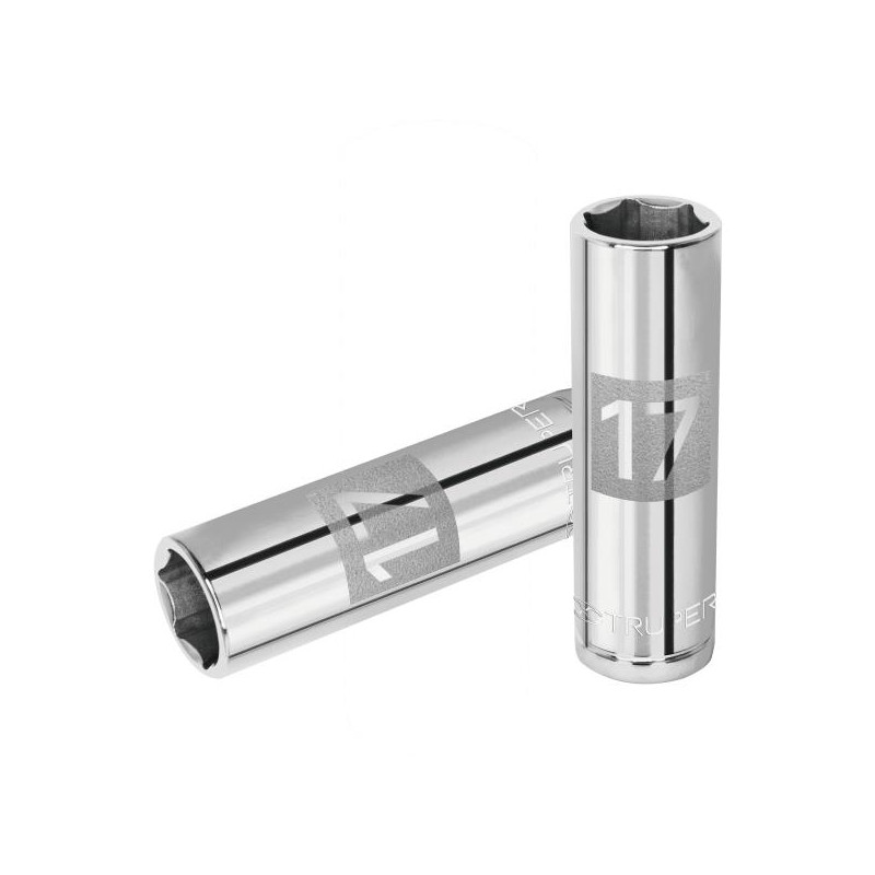  Dados 17mm E1/2 Tubulares Hexagonales CrVanadio, Truper 13357 7.033898 Dados 17mm E1/2 Tubulares Hexagonales CrVanadio, Truper 