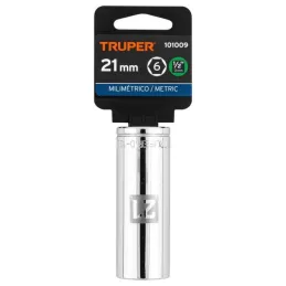  Dados 21mm E1/2 Tubulares Hexagonales CrVanadio, Truper 101009 8.220339 Dados 21mm E1/2 Tubulares Hexagonales CrVanadio, Truper