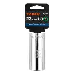  Dados 23mm E1/2 Tubulares Hexagonales CrVanadio, Truper 101011 9.067797 Dados 23mm E1/2 Tubulares Hexagonales CrVanadio, Truper