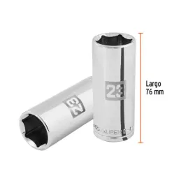  Dados 23mm E1/2 Tubulares Hexagonales CrVanadio, Truper 101011 9.067797 Dados 23mm E1/2 Tubulares Hexagonales CrVanadio, Truper