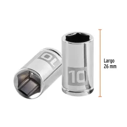  Dados 10mm E1/4 Hexagonales CrVanadio, Truper 13172 2.542373 Dados 10mm E1/4 Hexagonales CrVanadio, Truper 13172

Fabricado en 