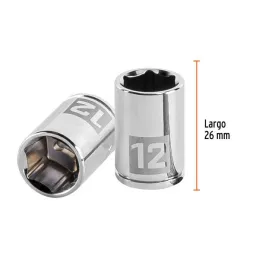  Dados 12mm E1/4 Hexagonales CrVanadio, Truper 13174 2.542373 Dados 12mm E1/4 Hexagonales CrVanadio, Truper 13174

Fabricado en 