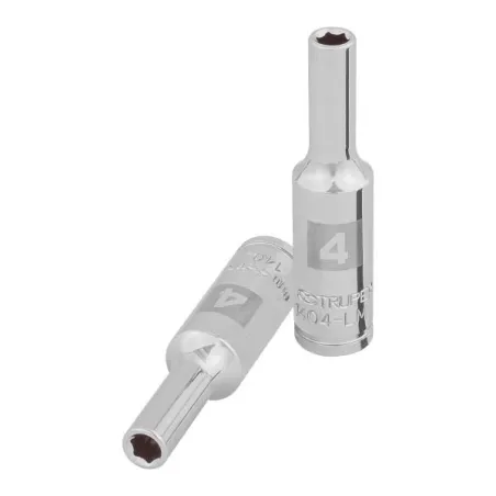  Dados 4mm E1/4 Tubulares Hexagonales CrVanadio, Truper 100968 3.220339 Dados 4mm E1/4 Tubulares Hexagonales CrVanadio, Truper 1