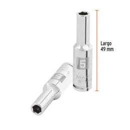  Dados 5mm E1/4 Tubulares Hexagonales CrVanadio, Truper 100969 3.220339 Dados 5mm E1/4 Tubulares Hexagonales CrVanadio, Truper 1