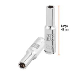  Dados 5.5mm E1/4 Tubulares Hexagonales CrVanadio, Truper 100970 3.220339 Dados 5.5mm E1/4 Tubulares Hexagonales CrVanadio, Trup