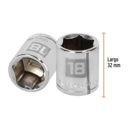 Dados 18mm E3/8 Hexagonales CrVanadio, Truper 13682 3.898305 Dados 18mm E3/8 Hexagonales CrVanadio, Truper 13682
Fabricado en Dados 18mm E3/8 Hexagonales CrVanadio, Truper 13682 3.898305 Dados 18mm E3/8 Hexagonales CrVanadio, Truper 13682
Fabricado en