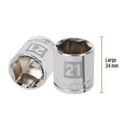 Dados 21mm E3/8 Hexagonales CrVanadio, Truper 13685 4.237288 Dados 21mm E3/8 Hexagonales CrVanadio, Truper 13685
Fabricado en Dados 21mm E3/8 Hexagonales CrVanadio, Truper 13685 4.237288 Dados 21mm E3/8 Hexagonales CrVanadio, Truper 13685
Fabricado en