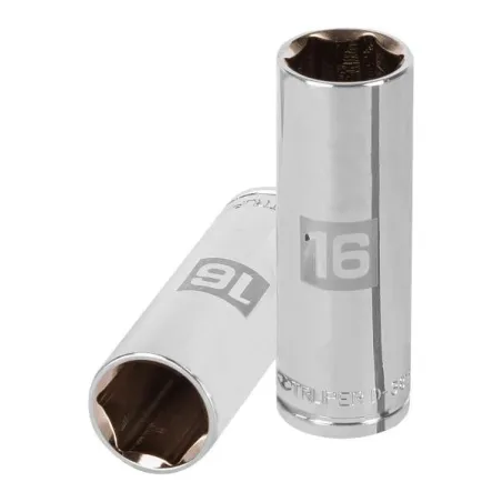  Dados 16mm E3/8 Tubulares Hexagonales CrVanadio, Truper 13776 5.423729 Dados 16mm E3/8 Tubulares Hexagonales CrVanadio, Truper 