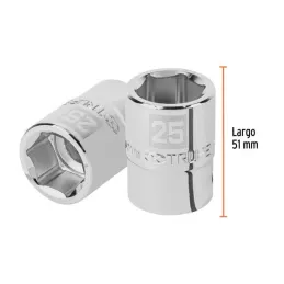  Dados 25mm E3/4 Hexagonales CrVanadio, Truper 14973 19.491525 Dados 25mm E3/4 Hexagonales CrVanadio, Truper 14973

Fabricado en
