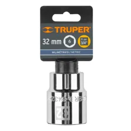  Dados 32mm E3/4 Hexagonales CrVanadio, Truper 14981 22.881356 Dados 32mm E3/4 Hexagonales CrVanadio, Truper 14981

Fabricado en