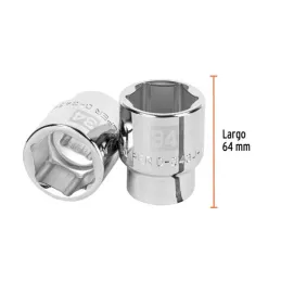  Dados 34mm E3/4 Hexagonales CrVanadio, Truper 14985 28.813559 Dados 34mm E3/4 Hexagonales CrVanadio, Truper 14985

Fabricado en