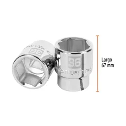  Dados 36mm E3/4 Hexagonales CrVanadio, Truper 14987 30.508475 Dados 36mm E3/4 Hexagonales CrVanadio, Truper 14987

Fabricado en