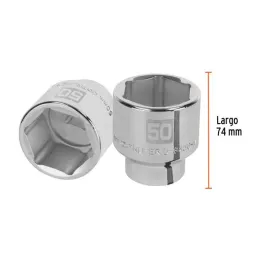  Dados 50mm E3/4 Hexagonales CrVanadio, Truper 14997 44.067797 Dados 50mm E3/4 Hexagonales CrVanadio, Truper 14997

Fabricado en