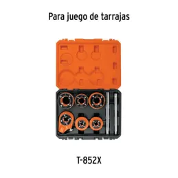  Dados para tarrajas 1" para 15721 T-852X, Truper 14391 250 Dados para tarrajas 1" para 15721 T-852X, Truper 14391

Fabricado en