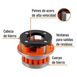 Dados para tarrajas 1-1/2" para 15721 T-852X, Truper 14507 282.20339 Dados para tarrajas 1-1/2" para 15721 T-852X, Truper 14507