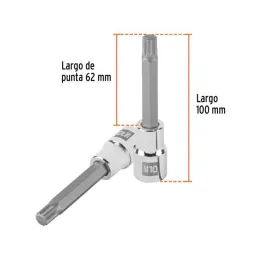  Dados Punta Bristol M10 E1/2 Plarga CrVanadio Truper 101301 9.067797 Dados Punta Bristol M10 E1/2 Plarga CrVanadio Truper 10130