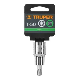  Dados Punta Torx T-50 E1/2 CrVanadio Truper 13439 6.355932 Dados Punta Torx T-50 E1/2 CrVanadio Truper 13439

Fabricado en acer