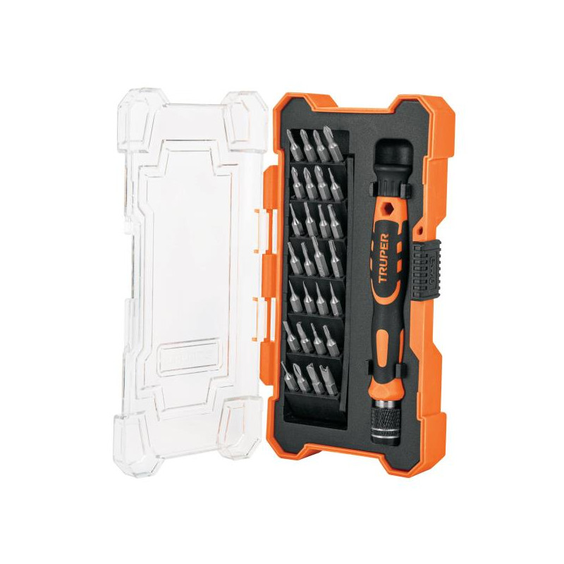  Desarmadores Juegos 28 Puntas MAluminio electronica y Presicion Truper 14160 16.949153 Desarmadores Juegos 28 Puntas MAluminio 