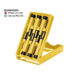  Desarmadores Juegos 6 Pza Electronica y Presicion Truper 21381 9.322034 Desarmadores Juegos 6 Pza Electronica y Presicion Trupe