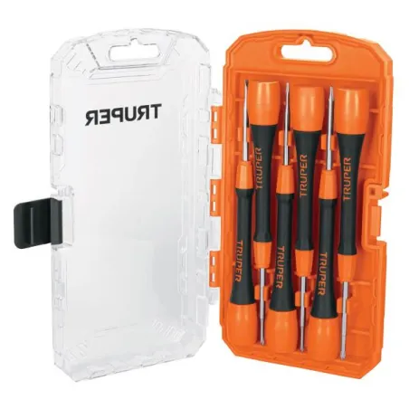  Desarmadores Juegos 6 Pza Mplastico electronica y Presicion Truper 14202 15.084746 Desarmadores Juegos 6 Pza Mplastico electron