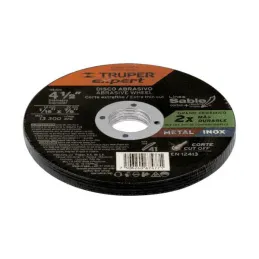  Discos de Corte Metal 4-1/2" x1.6mm OAluminio Inox D7/8 T41, Truper 11974 2.711864 Discos de Corte Metal 4-1/2" x1.6mm OAlumini
