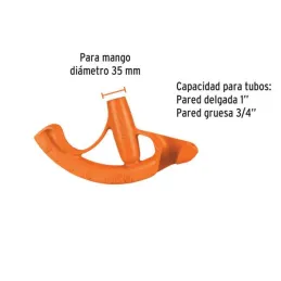  Doblador de Tubo CONDUIT 1", Fundido en Hierro Ductil, DOTU-75100 12847 Truper 79.661017 Doblador de Tubo CONDUIT 1", Fundido e