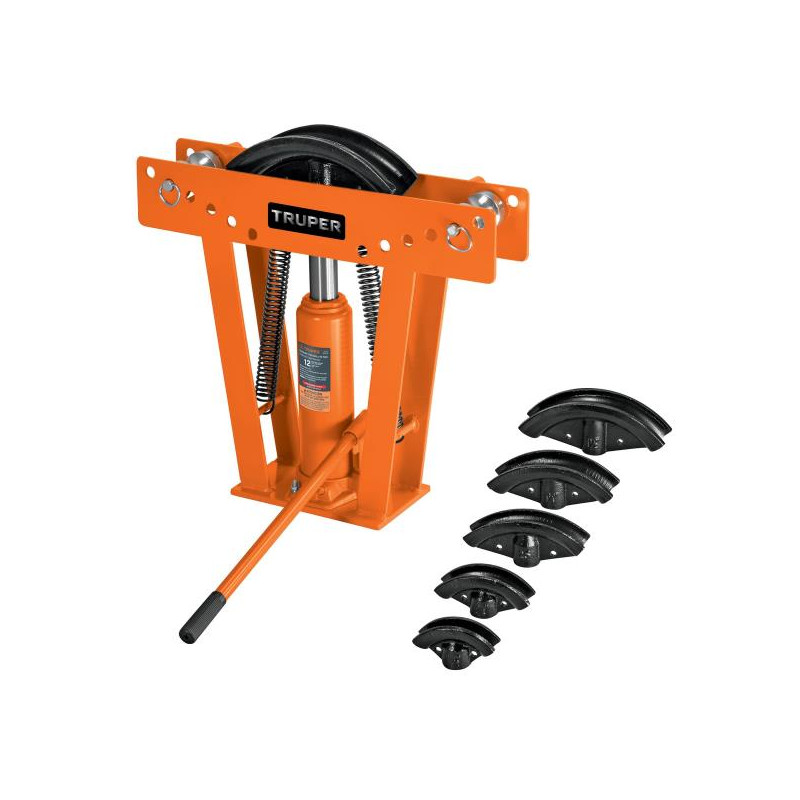  Doblador de Tubo Hidraulico 12 Toneladas, para Tubos de 1/2" a 2", DTH-12 12883 Truper 683.050847 Doblador de Tubo Hidraulico 1