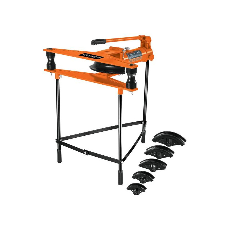  Doblador de Tubo Hidraulico Con TRIPIE, 12 Toneladas con Tripie, para Tubos de 1/2" a 2", DTH-12X 12882 Truper 1169.491525 Dobl