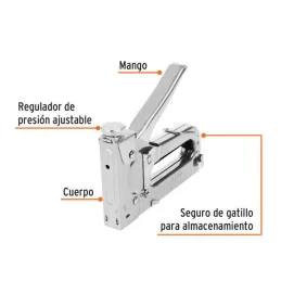 Engrapadora Tipo Pistola ET-21 1/4 5/16 3/8" con Perilla tension Inc 1Grapas, ET-21 17963 Truper 44.067797 Engrapadora Tipo Pis