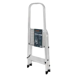  Escaleras Tubulares 2 Peldaños Plegables T3 Max2.4m Aluminio, Truper 16763 108.474576 Escaleras Tubulares 2 Peldaños Plegables 