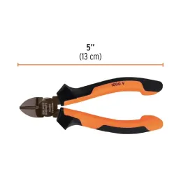  Alicates de corte diagonal 5" 1000v ComfortGrip CrVanadio Truper 102427 15.677966 Alicates de corte diagonal 5" 1000v ComfortGr