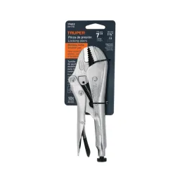  Alicates de Presion 7" Recto CrMolibdeno Truper 17422 17.79661 Alicate de Presión Recto 7", Truper 17422

Mordazas rectas de ac