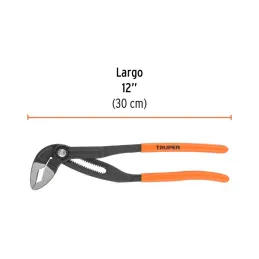  Alicates Pico Loro 12" Europeo Acarbono MangoPVC Truper 102484 40.677966 Alicates Pico Loro 12" Europeo Acarbono MangoPVC Trupe