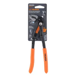  Alicates Pico Loro 7" Europeo Acarbono MangoPVC Truper 102482 22.033898 Alicates Pico Loro 7" Europeo Acarbono MangoPVC Truper 