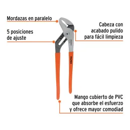  Alicates picoloro 12" Acarbono MangoPVC Truper 17352 21.186441 Alicate Pico de Loro 12" Mango de PVC, Truper 17352

Fabricada e