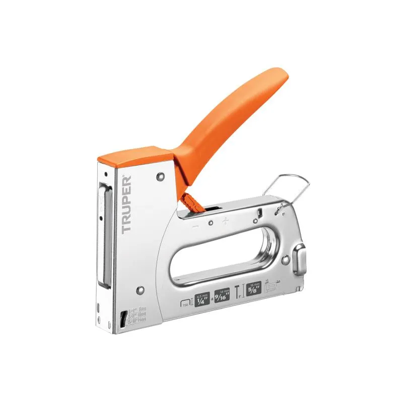  Engrapadora Clavadora Tipo Pistola ET-50 1/4 5/16 3/8 1/2 9/16" Clavos 5/8" C18 inc 2grapas, ET-50 17964 Truper 66.949153 Engra