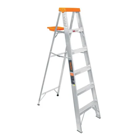  Escaleras Tijera 5 Peldaños con Bandeja T2 Max3m P5.7kg EAluminio, Truper 10335 224.576271 Escaleras Tijera 5 Peldaños con Band