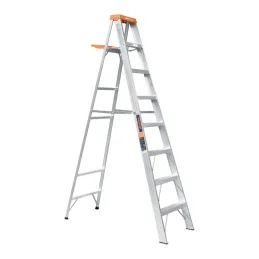  Escaleras Tijera 7 Peldaños con Bandeja T2 Max3.7m P8.3kg EAluminio, Truper 10337 308.474576 Escaleras Tijera 7 Peldaños con Ba