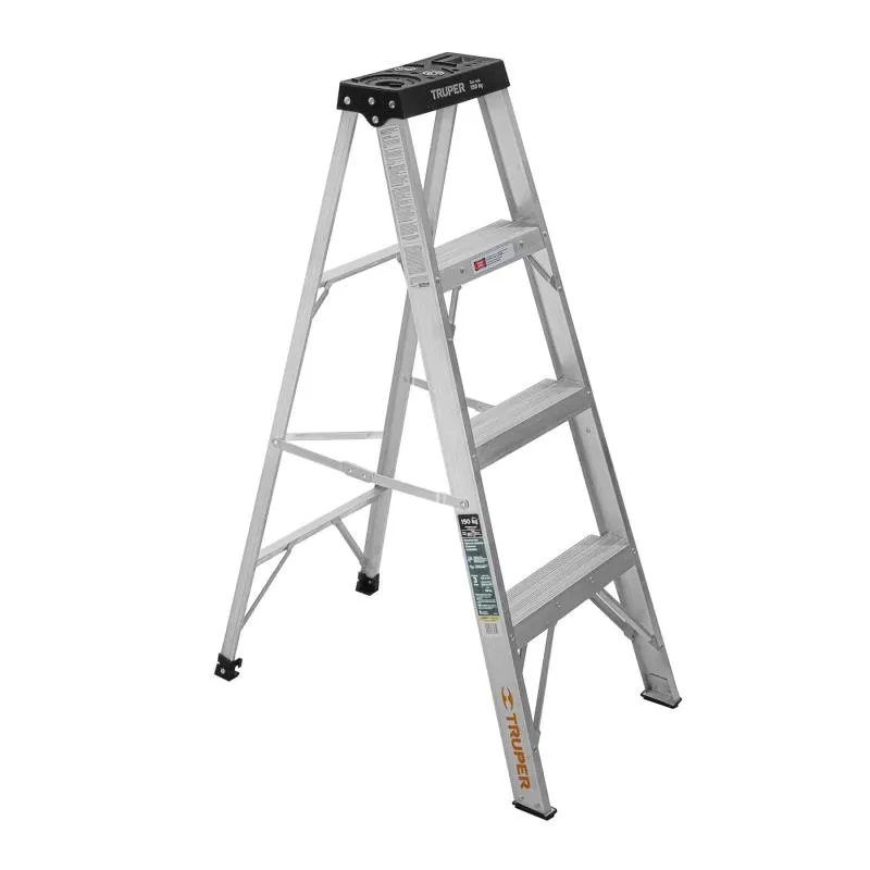  Escaleras de Tijera 3 Peldaños T3 Max2.4m P3.7kg EAluminio, Truper 16741 131.355932 Escaleras de Tijera 3 Peldaños T3 Max2.4m P