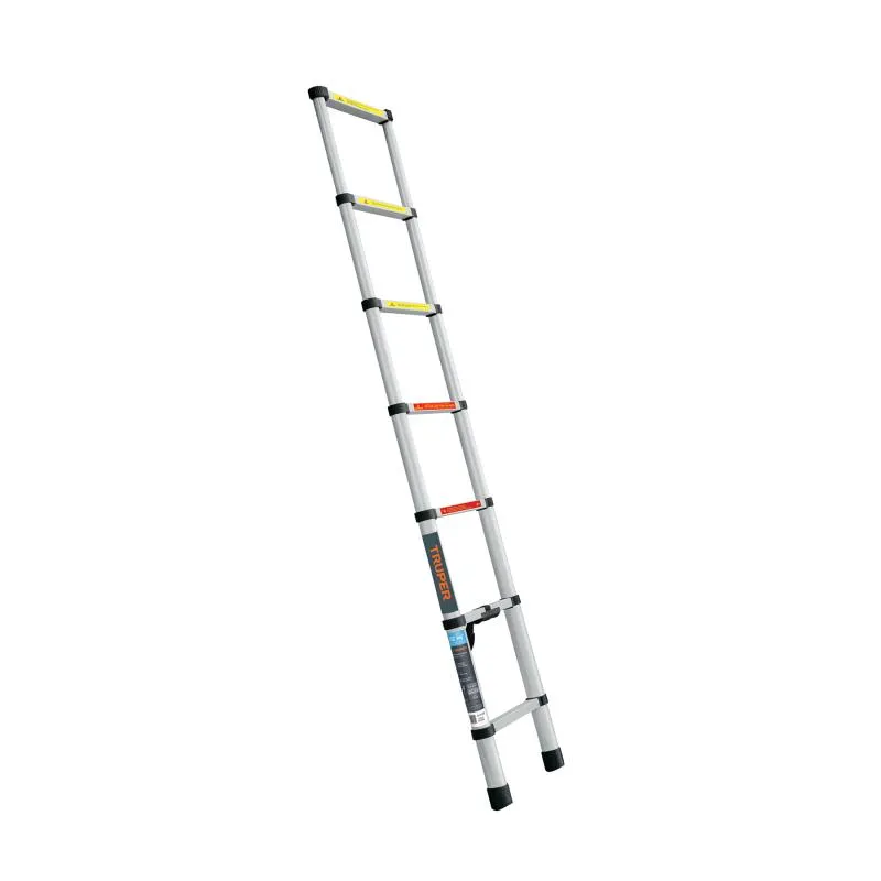  Escaleras Telescopica 7 peldaños T2 102kg Plegable Aluminio Truper 101903 187.288136 Escaleras Telescopica 7 peldaños T2 102kg 