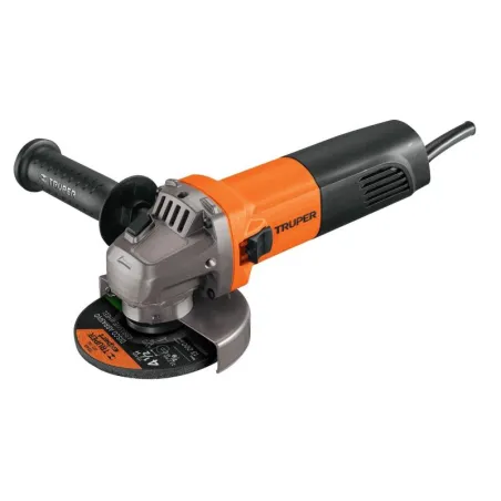  Esmeriladora angular 4 1/2" Profesional, 800W 11000RPM Mango Ergonomico con Disco, ESMA-4-1/2A9-2 11025 Truper 90.677966 Esmeri