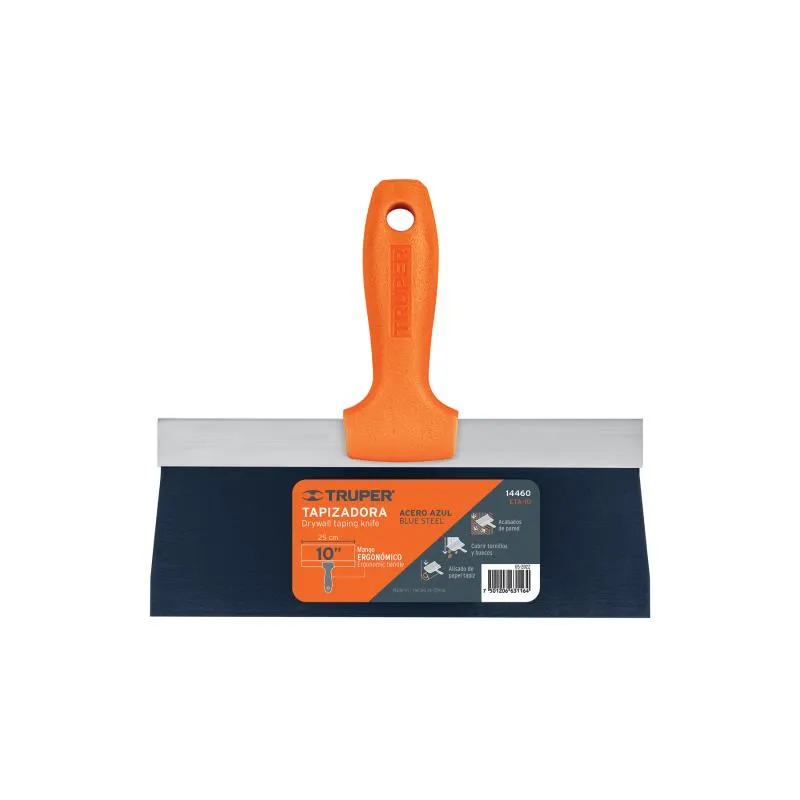 Espatula Tapizadoras 10", Para Alisado y Acabados, ETA-10 14460 Truper Truper-Espatula Tapizadoras 10", Para Alisado y Acabados,