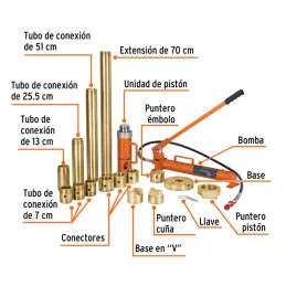  Expansor Hidraulico, 20 Toneladas, Uso Rudo, Para Reparacion de Carrocerias, PORPO-20 14961 Truper 1719.491525 Expansor Hidraul