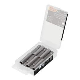  Extension magnetica 1/4" x70mm, estuche con 5 piezas, Truper 11869 11.186441 Extension magnetica 1/4" x70mm, estuche con 5 piez