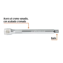  Extension, Encastre 1/2", Largo 8", acero al cromo vanadio, E-5462 13917 Truper 15.847458 Extension, Encastre 1/2", Largo 8", a