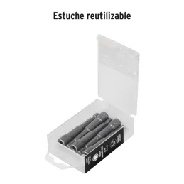  Dados magneticos 3/16" x50mm, 5 piezas, Truper 12895 5.677966 Dados magneticos 3/16" x50mm, 5 piezas, Truper 12895

Fabricados 