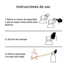 Extintor Desechables 450g Portatil Inc. Polvo Tipo ABC, Casas Autos, Truper 101174 31.355932 Extintor Desechables 450g Portatil