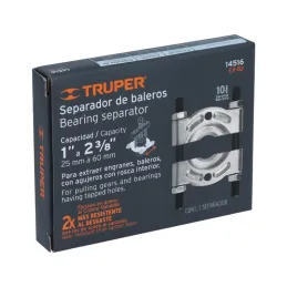  Extractor de Media Luna, Alcance min 25mm Max 62mm, Medida Ajustable, EX-B2 14516 Truper 39.830508 Extractor de Media Luna, Alc