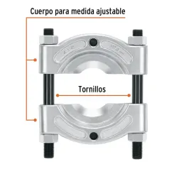  Extractor de Media Luna, Alcance min 62mm Max 108mm, Medida Ajustable, EX-B4 14517 Truper 82.20339 Extractor de Media Luna, Alc